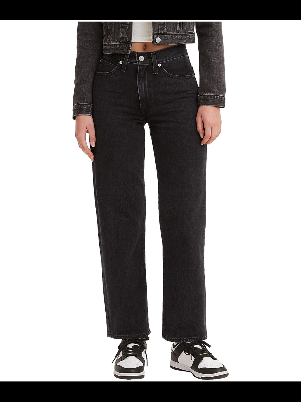 Levi’s ’94 Baggy Dad Leg Jeans Black Size 25